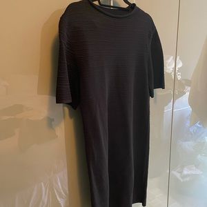 COS rib knit dress. Short sleeve. Hits above knee